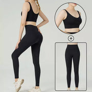 Set Pantaloni Yoga Push Up Sport Femei Fitness Alergare