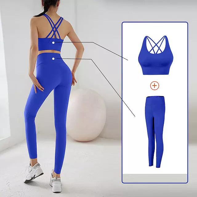 Yoga Pants Set Push Up Sport Women Fitness Running – Come4Buy eShop
